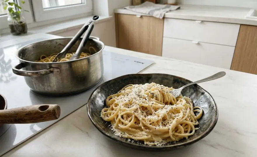 Cacio e pepe - jak zrobić idealny sos bez grudek?