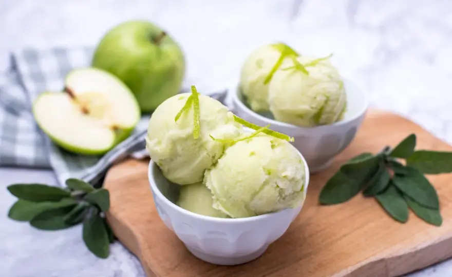 Sorbet jabłkowy - idealnie gładki, bez maszynki? Sprawdź!
