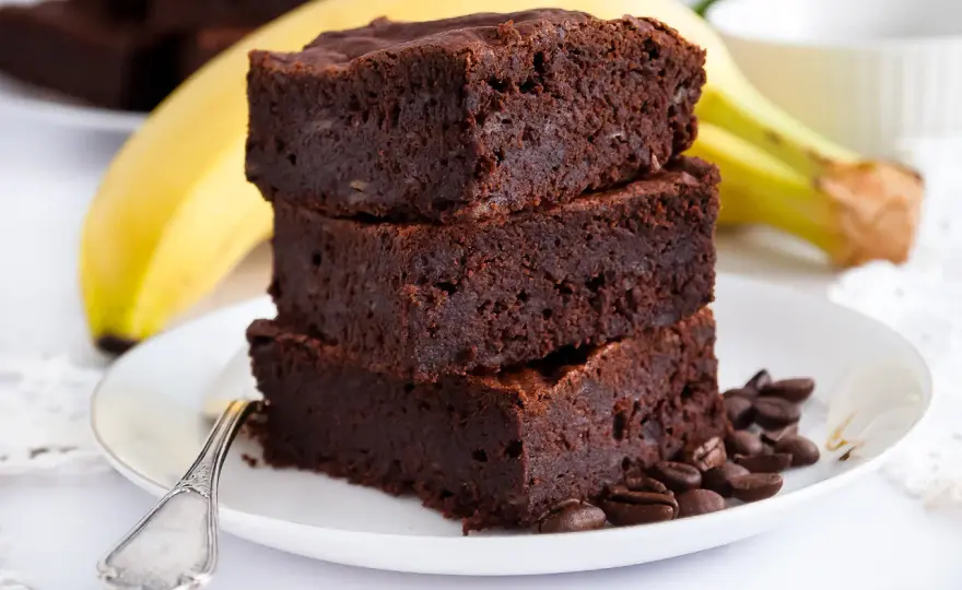Brownie bananowe - wilgotne i czekoladowe bez zakalca!